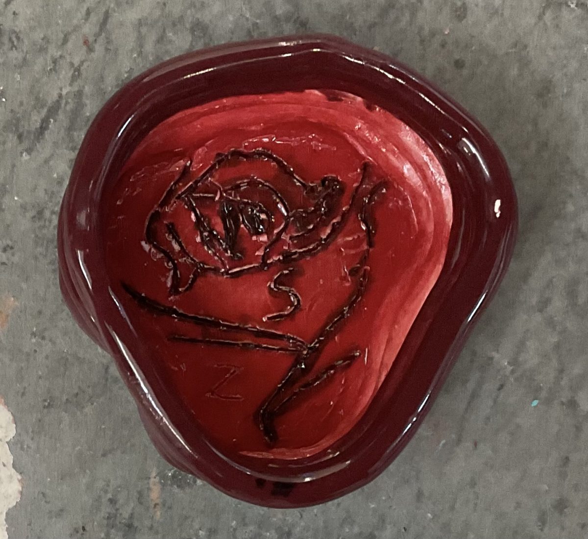 Rose Coil Pot